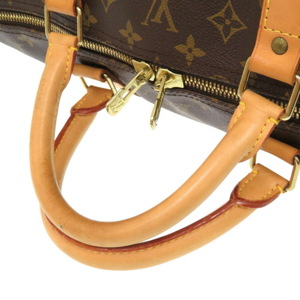 LOUIS VUITTON Authentic Brown Monogram Boston Bag - Picture 6 of 11